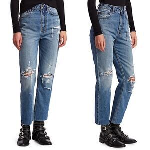 KSUBI NWT Chlo Wasted Klub Distressed Jeans Trashed Wash Women’s Size 26